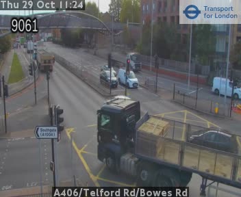倫敦 A406/Telford Rd/Bowes Rd