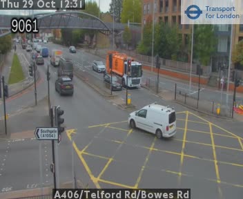倫敦 A406/Telford Rd/Bowes Rd