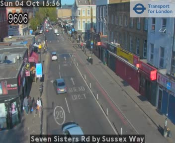 Seven Sisters Rd by Sussex Way