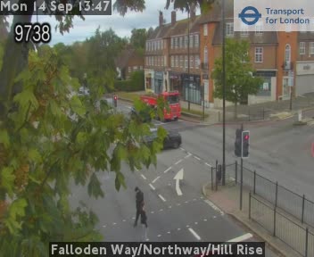 Falloden Way/Northway/Hill Rise