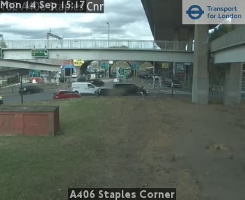 A406 Staples Corner