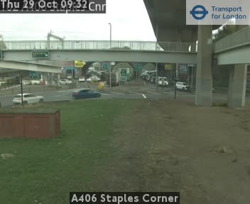 倫敦 A406 Staples Corner