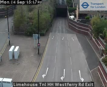 Limehouse Tnl HH Westferry Rd Exit