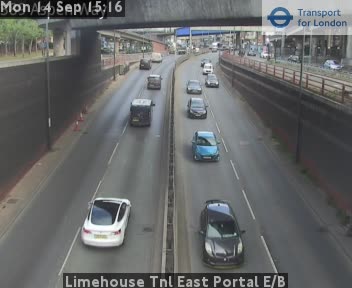 Limehouse Tnl East Portal E/B
