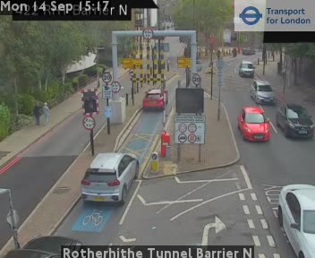 Rotherhithe Tunnel Barrier N