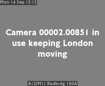 A12/M11 Redbrdg 100A