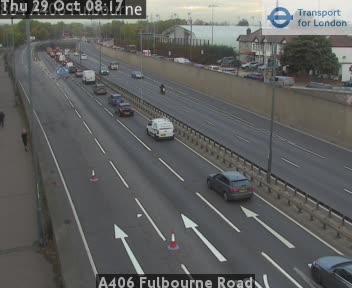 倫敦 A406 Fulbourne Road