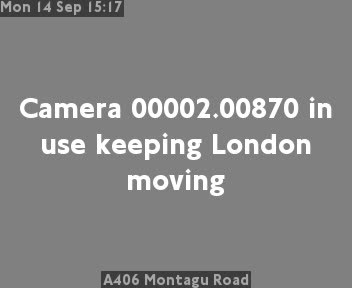 A406 Montagu Road