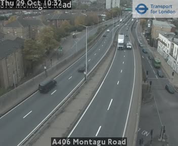 倫敦 A406 Montagu Road