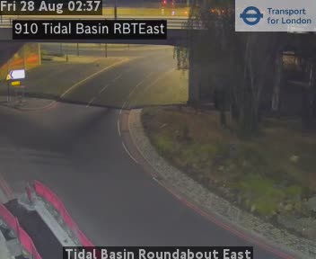 Tidal Basin Roundabout East traffic camera.