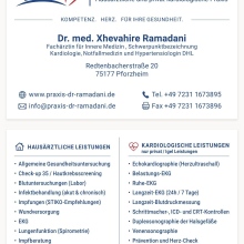 Xhevahire Ramadani, Internist Pforzheim