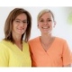 die Zahnärztinnen Dres. Uta Salomon und Katja Helmer  