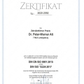 Bild vergrößern: certificate 1
