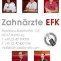 Zahnärzte EFK Dr.med.dent. Birgitt Eggers Dr.med.dent. Thomas Knackstedt und Holger Förster Hamburg - Gemeinschaftspraxis
