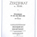 Bild vergrößern: certificate 2