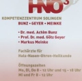 HNO 3 Kompetenz Zentrum Solingen Bunz - Meinke  Solingen - Gemeinschaftspraxis