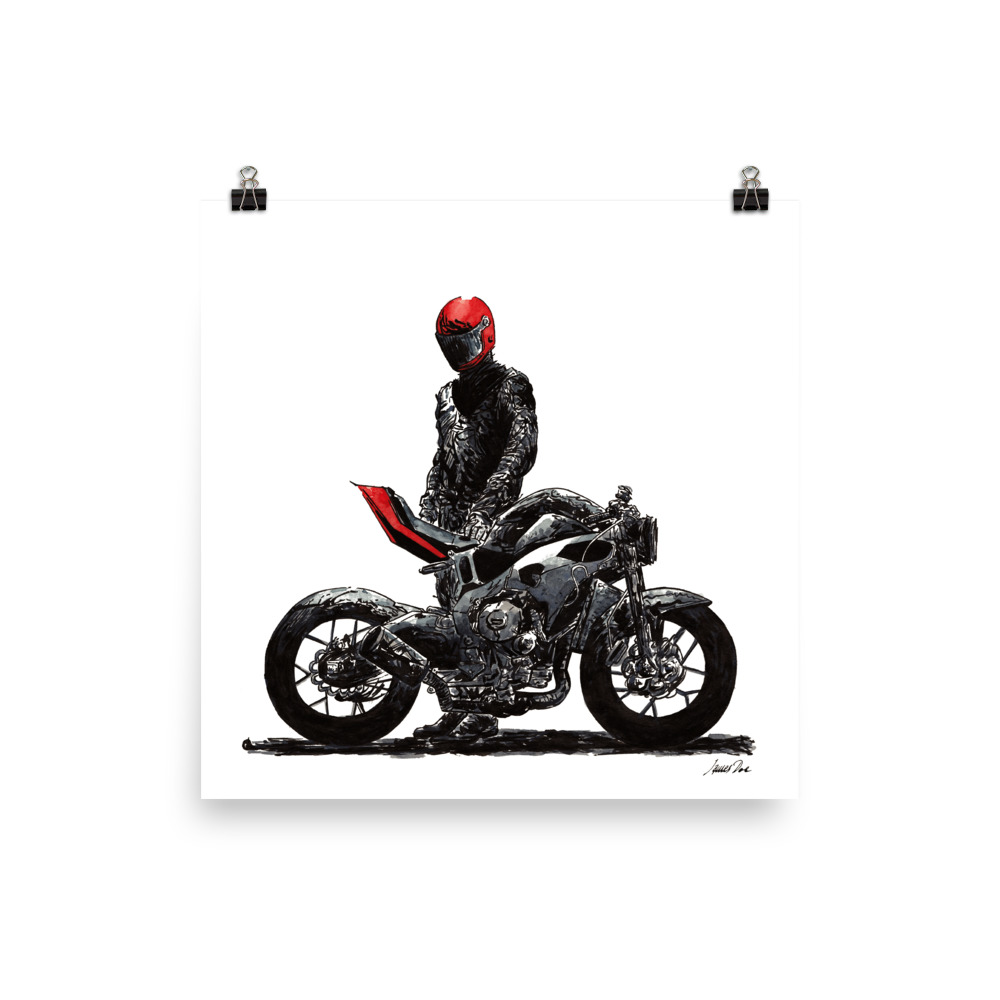 Rider 2 Art print