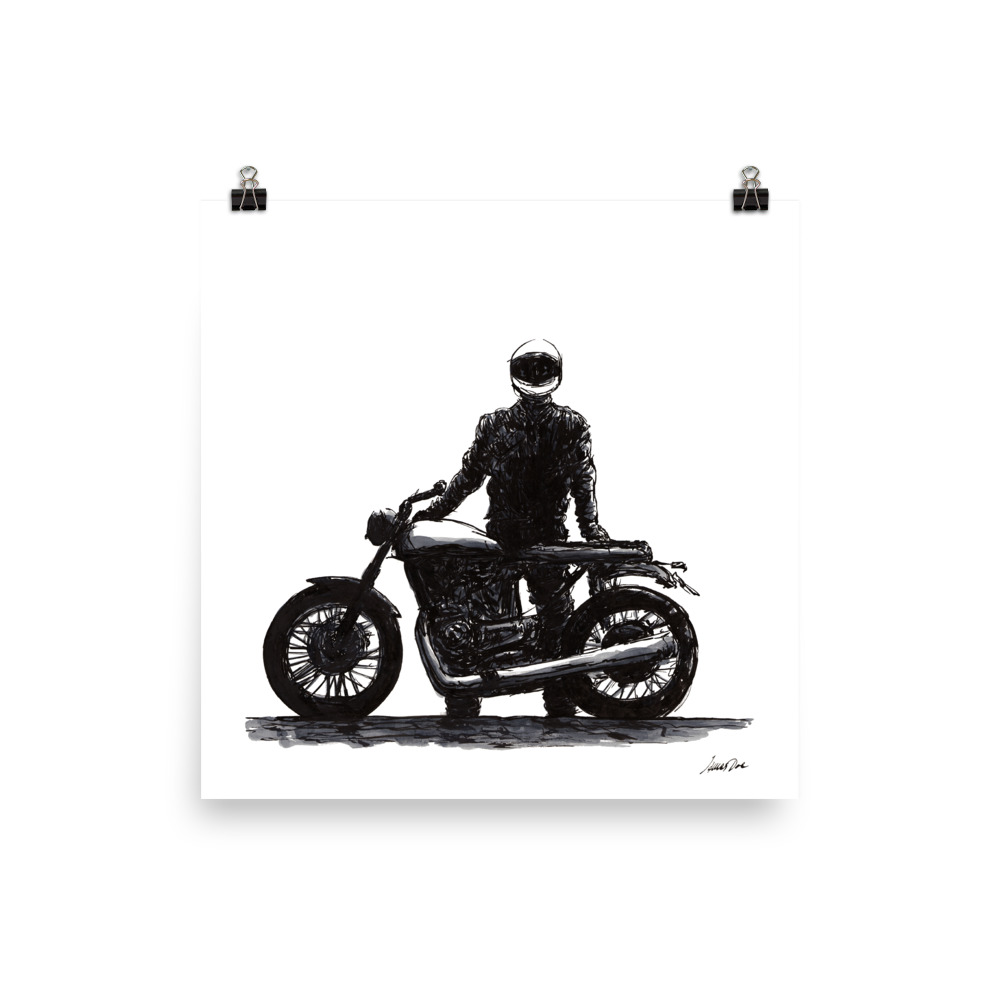 Rider 7 Art print