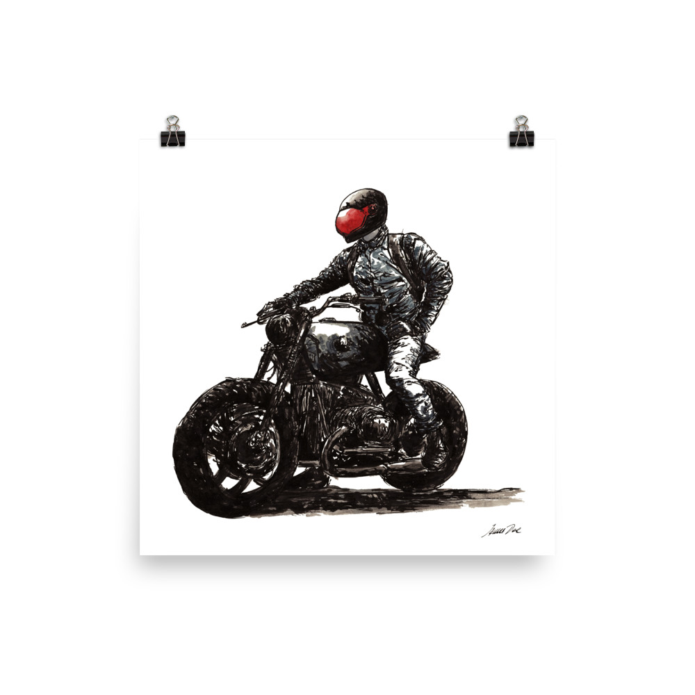 Rider 9 Art print