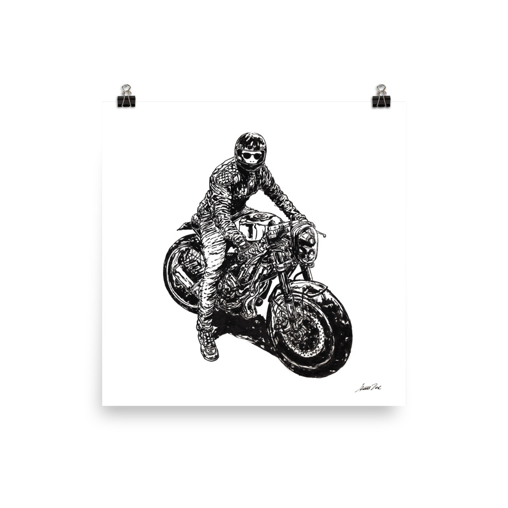 Rider 10 RAW Art print