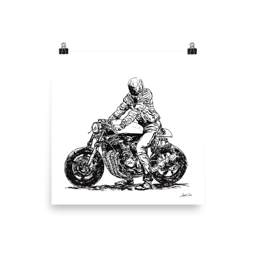 Rider 11 RAW Art print