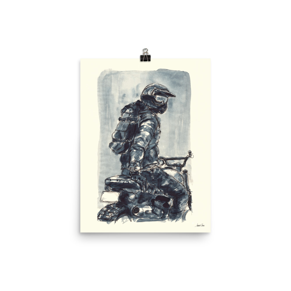 Rider 1905 Art print