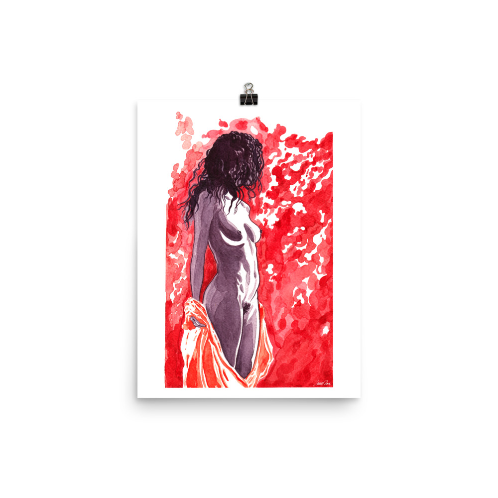 Unveil | Take 1 Art print