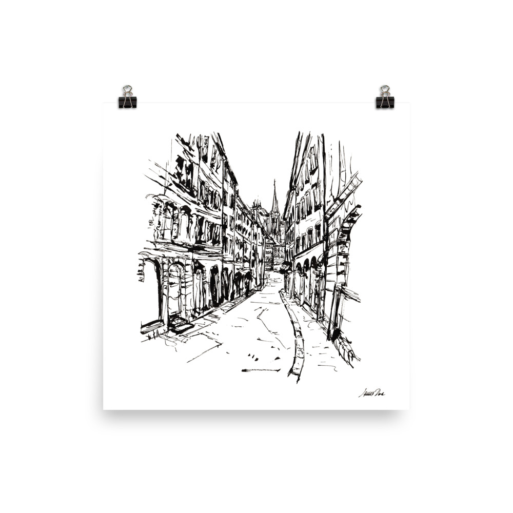 Inkscape 8 Geneva Art print