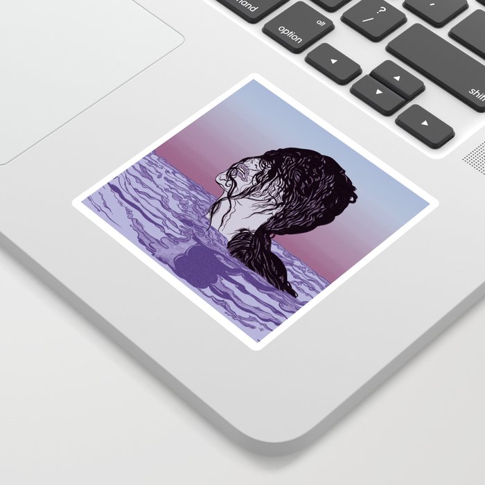 Water nymph Sticker