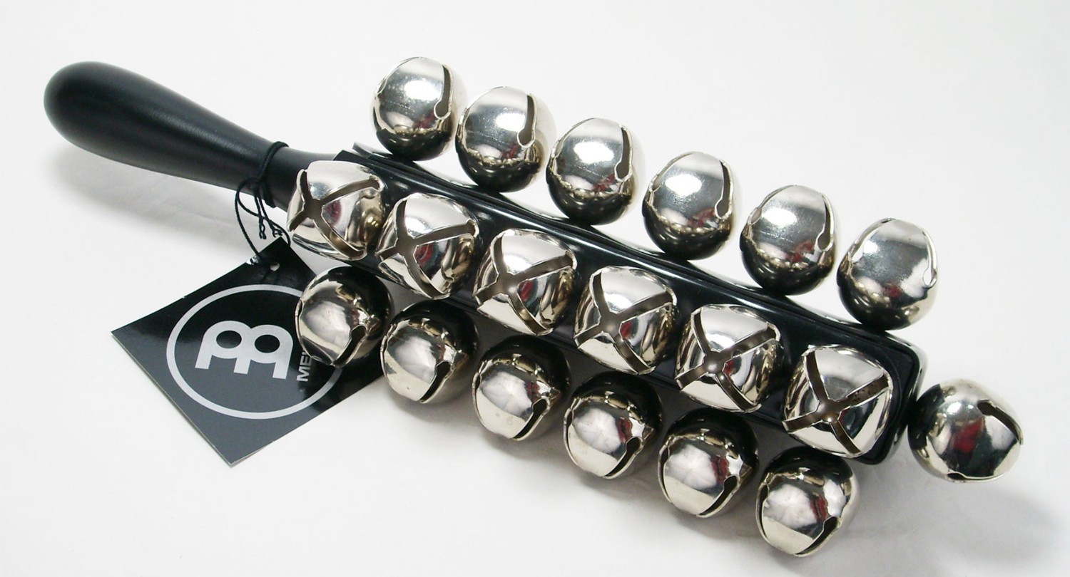 Vintage musical christmas bell jingle bells instrument