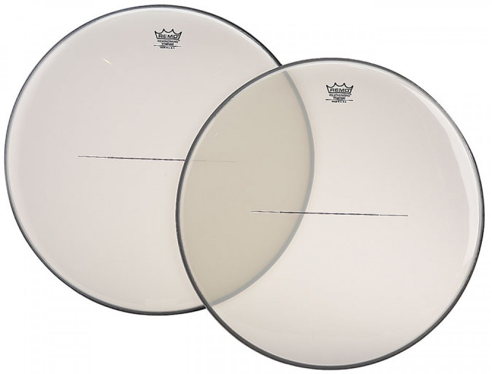 Remo Timpani 22"-35" Standard TI timpani Heads- Hazy