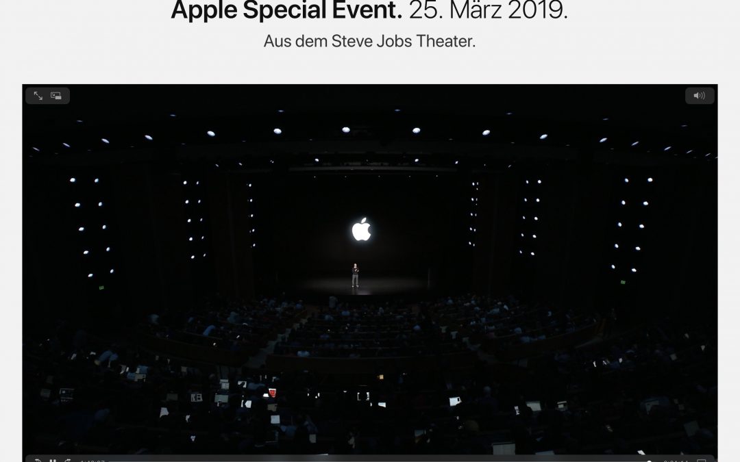 Was Apple letzte Woche und gerade vorgestellt hat