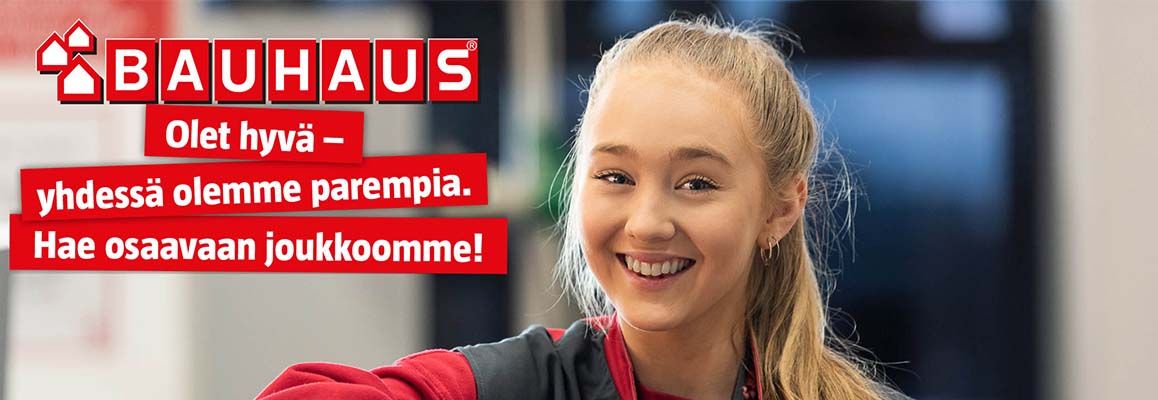 Myyjä kylpymaailmaan Bauhaus Vantaa