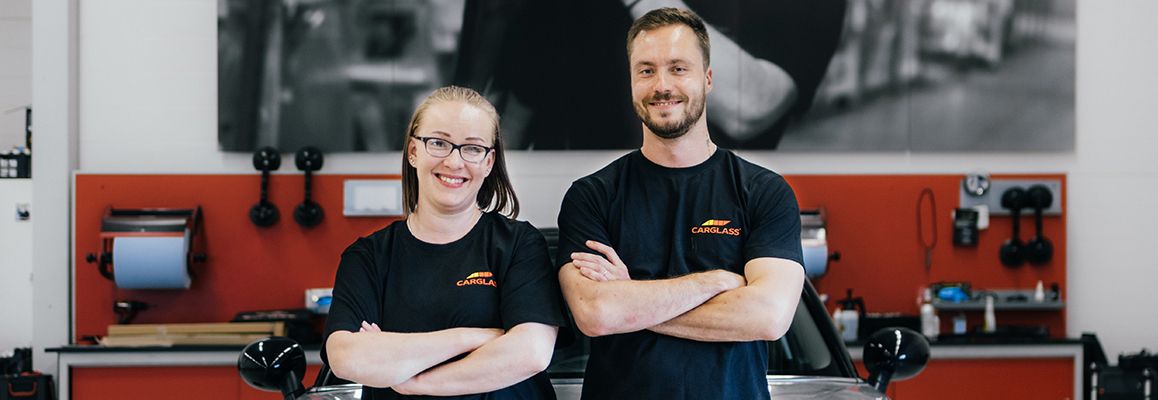 Autolasiasentaja Carglassille Keravalle