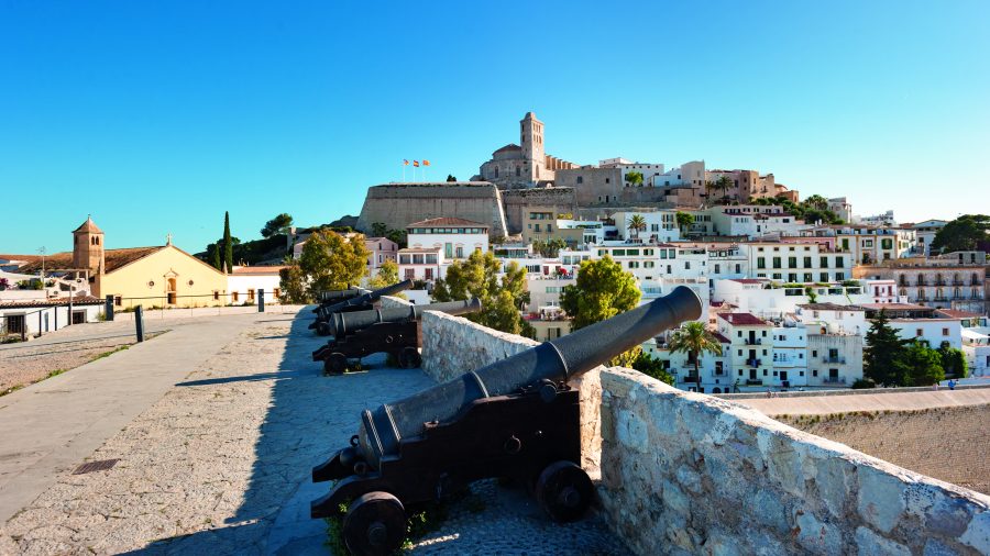 239955 ibz ibiza town castle 0117 02