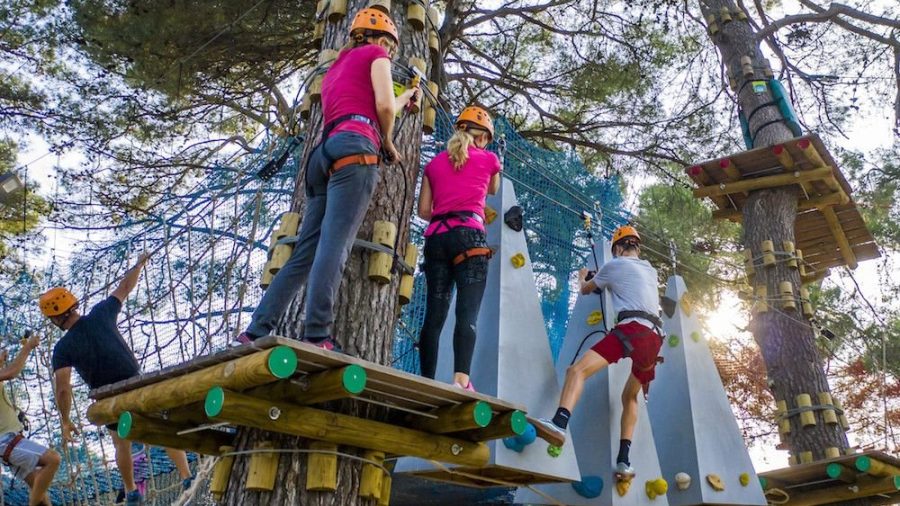 4e One of adrenalin parks Photo Jangalooz Park Umag