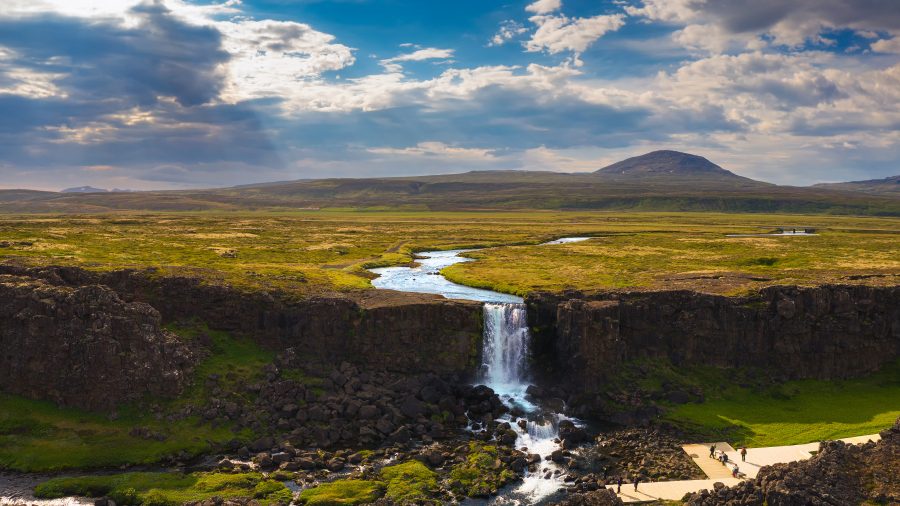906092 kef oxarafoss waterfall thingvellir national park 1390801499 getty