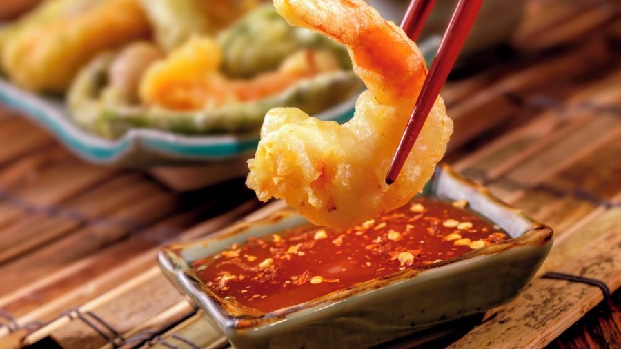 Tempura Shrimp Peri Peri Sauce 471907249 Getty RGB 136 DPI For Web