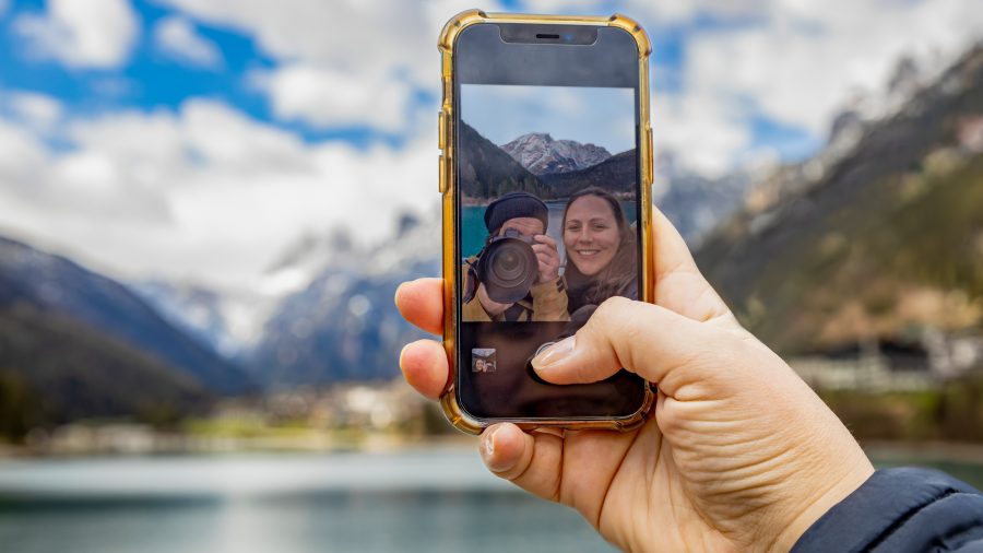 VRN Dolomites Selfie 603052218 Adobe Stock