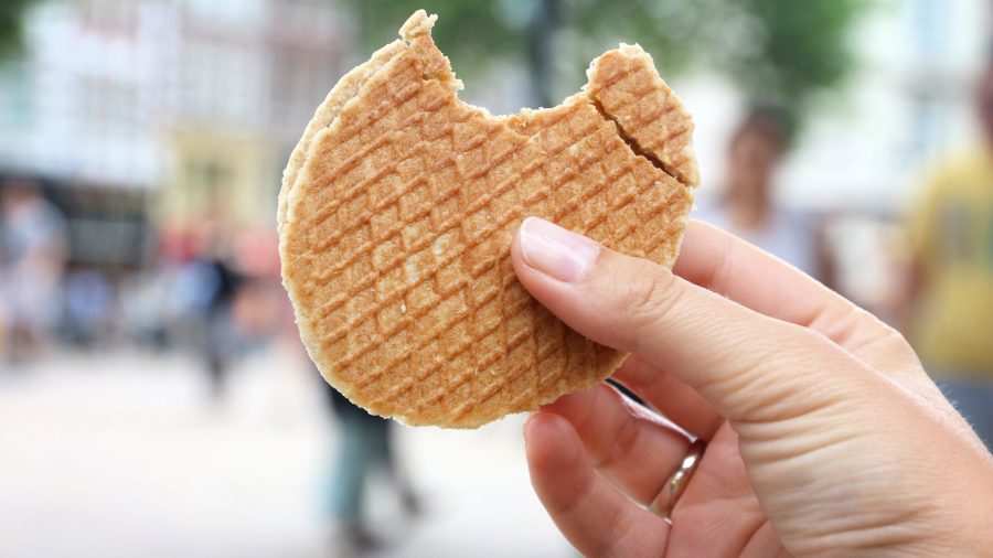 Amsterdam food - stroopwaffle