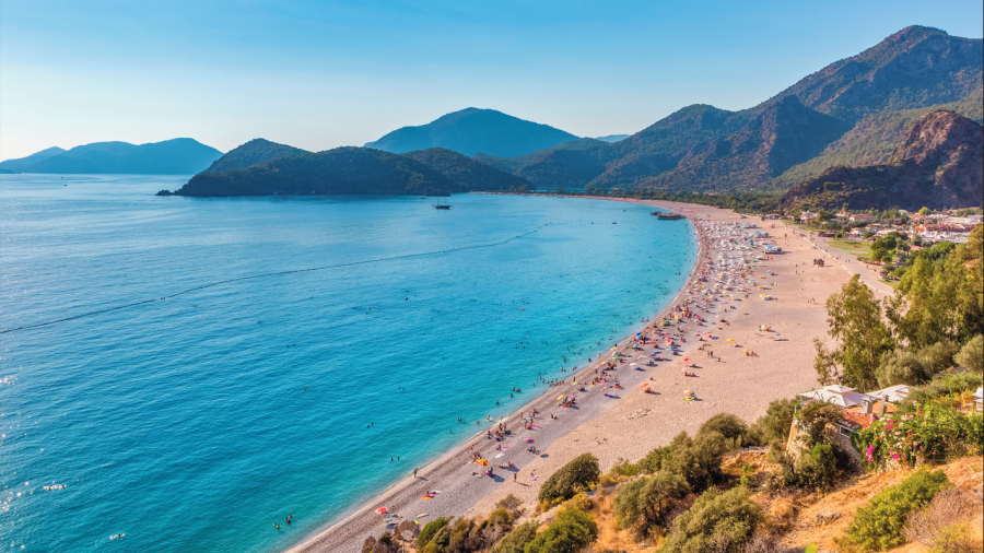 Olu deniz beach