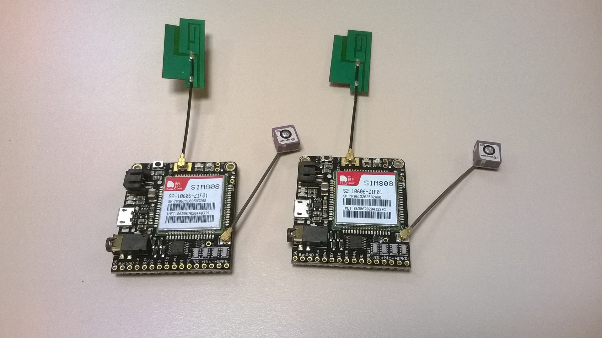 Adafruit FONA 808 modules