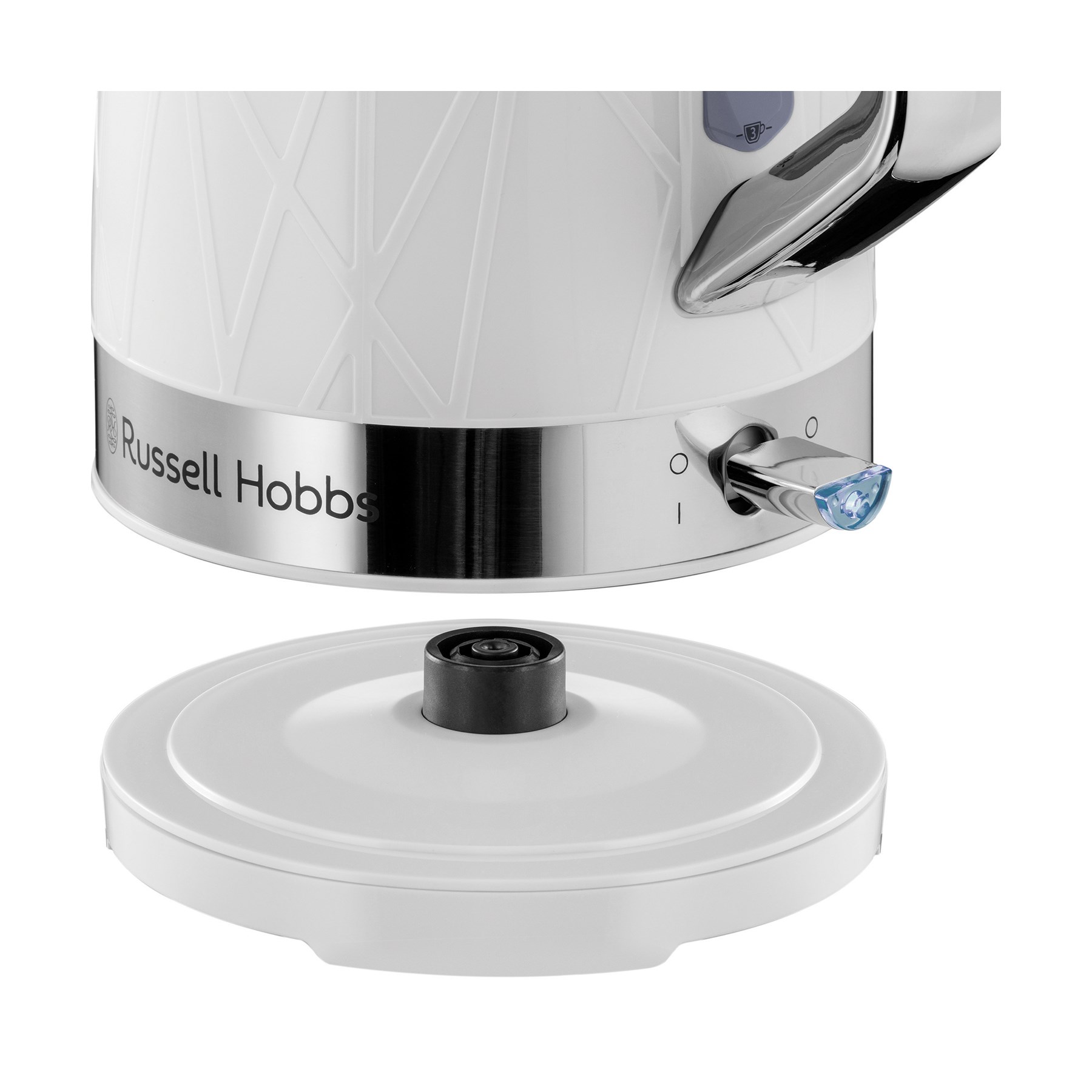 Russell Hobbs Structure 3kw Jug Kettle White 1.7ltr (28080)