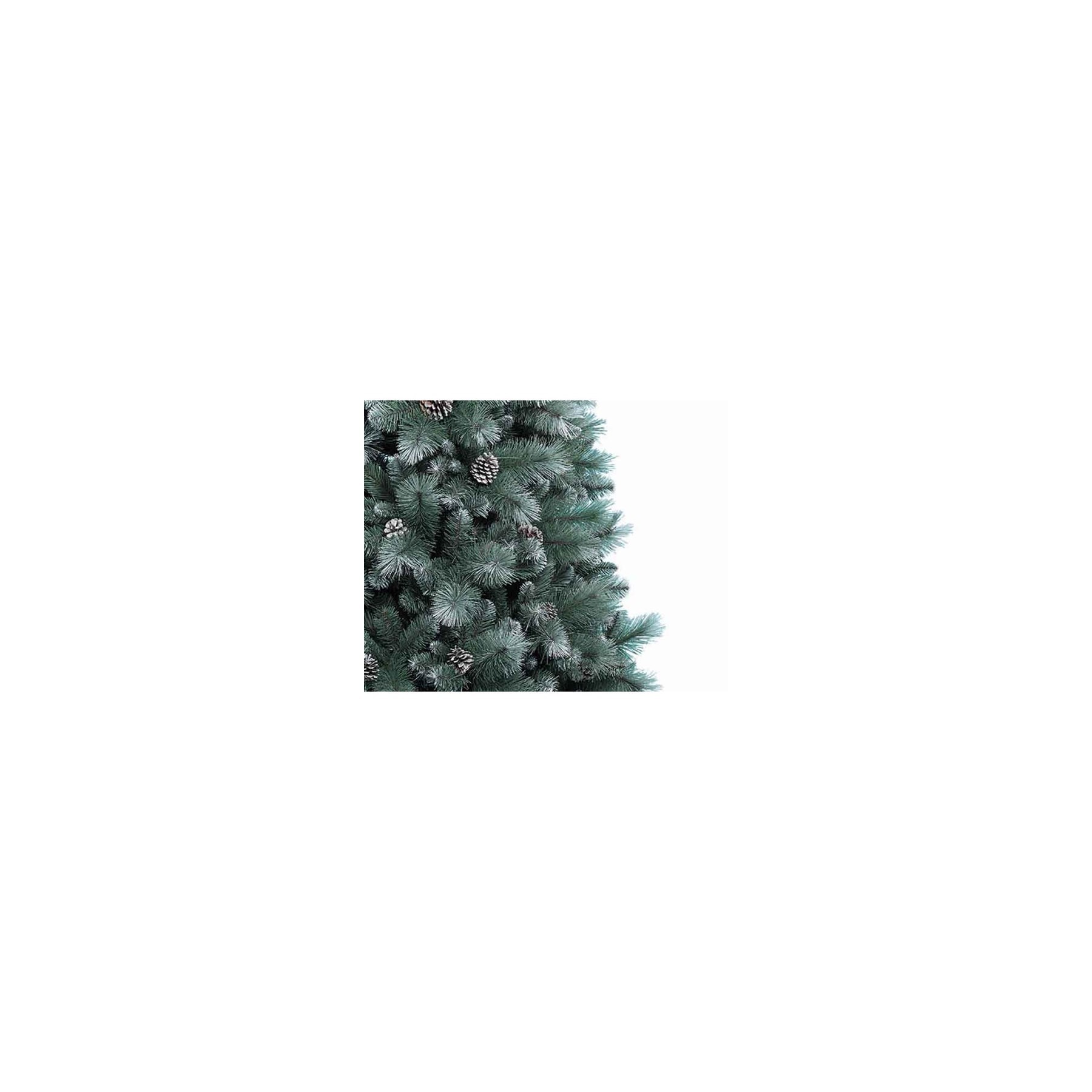Frosted Norwich Pine Tree Green/white 7ft 210cm (689302)