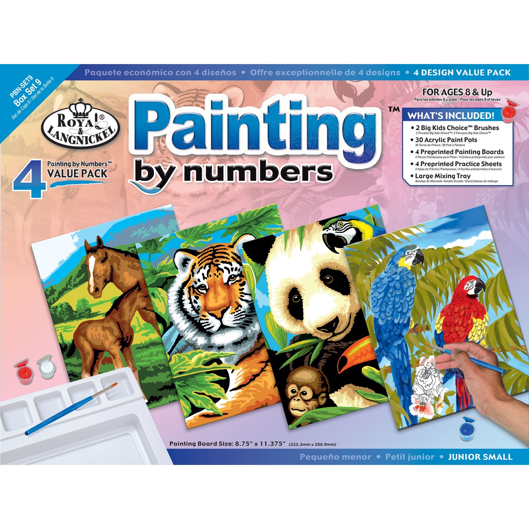 Royal Brush Paint By Numbers Large Set Assorted (PBN)