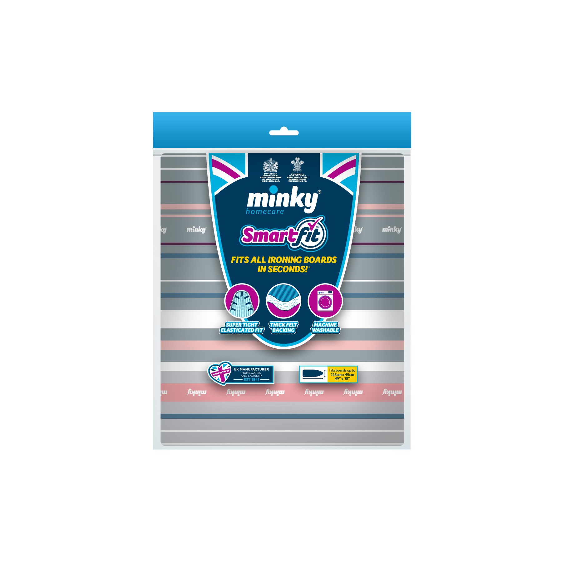 Minky Smartfit Ironing Board Cover 125x45 (PP23004158)