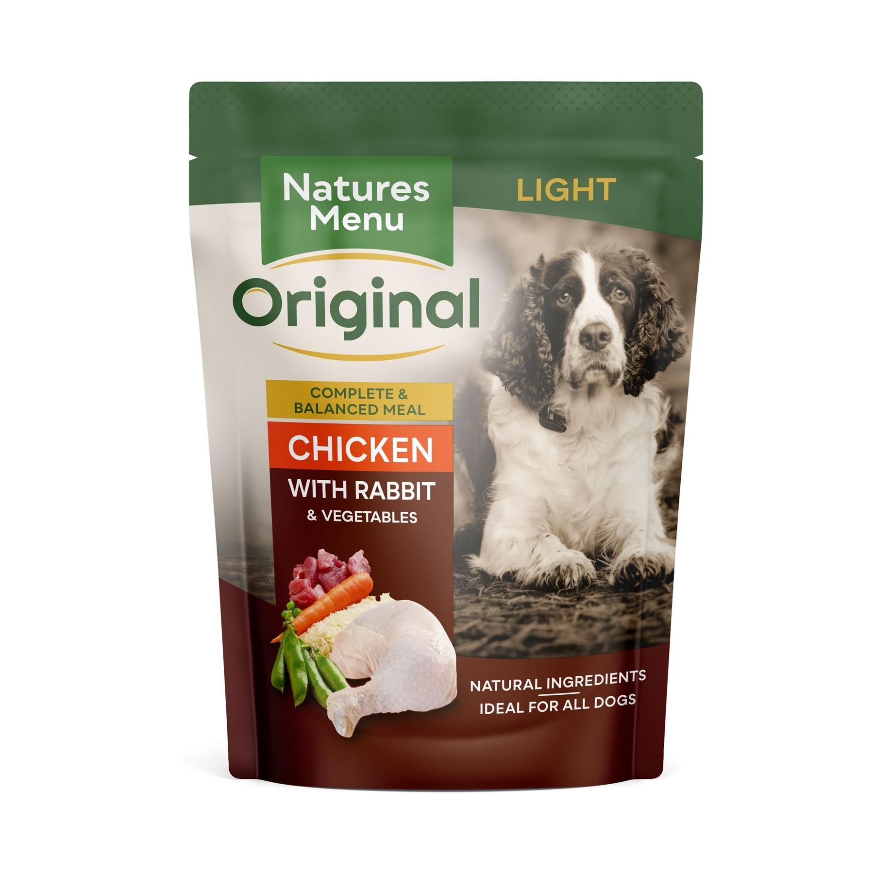 Natures Menu Cooked Food Pouches For Dogs Assorted 300g (NMMUL)