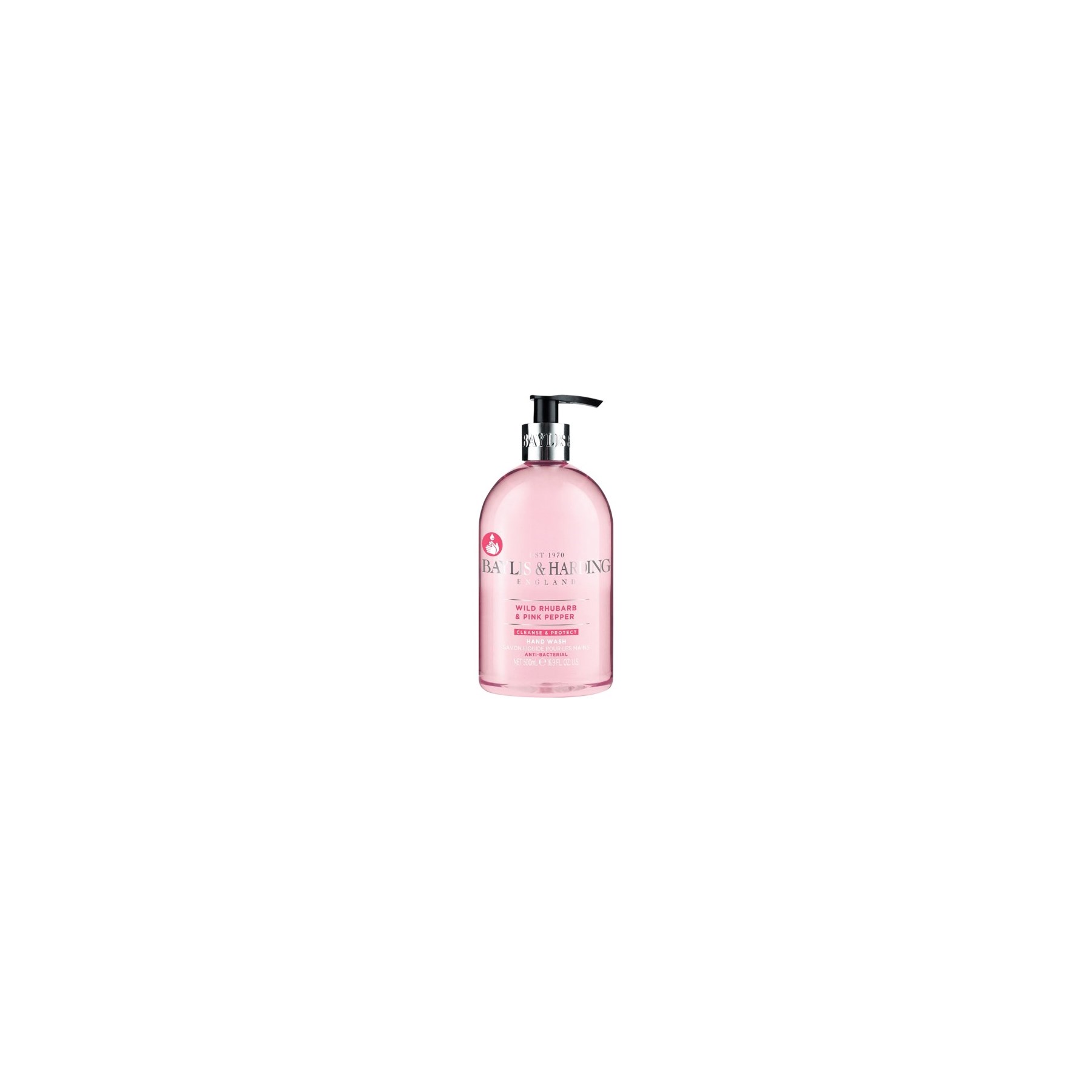 Baylis & Harding Pink Magnolia & Pear Blossom Hand Wash 500ml (BMHWPMPB)