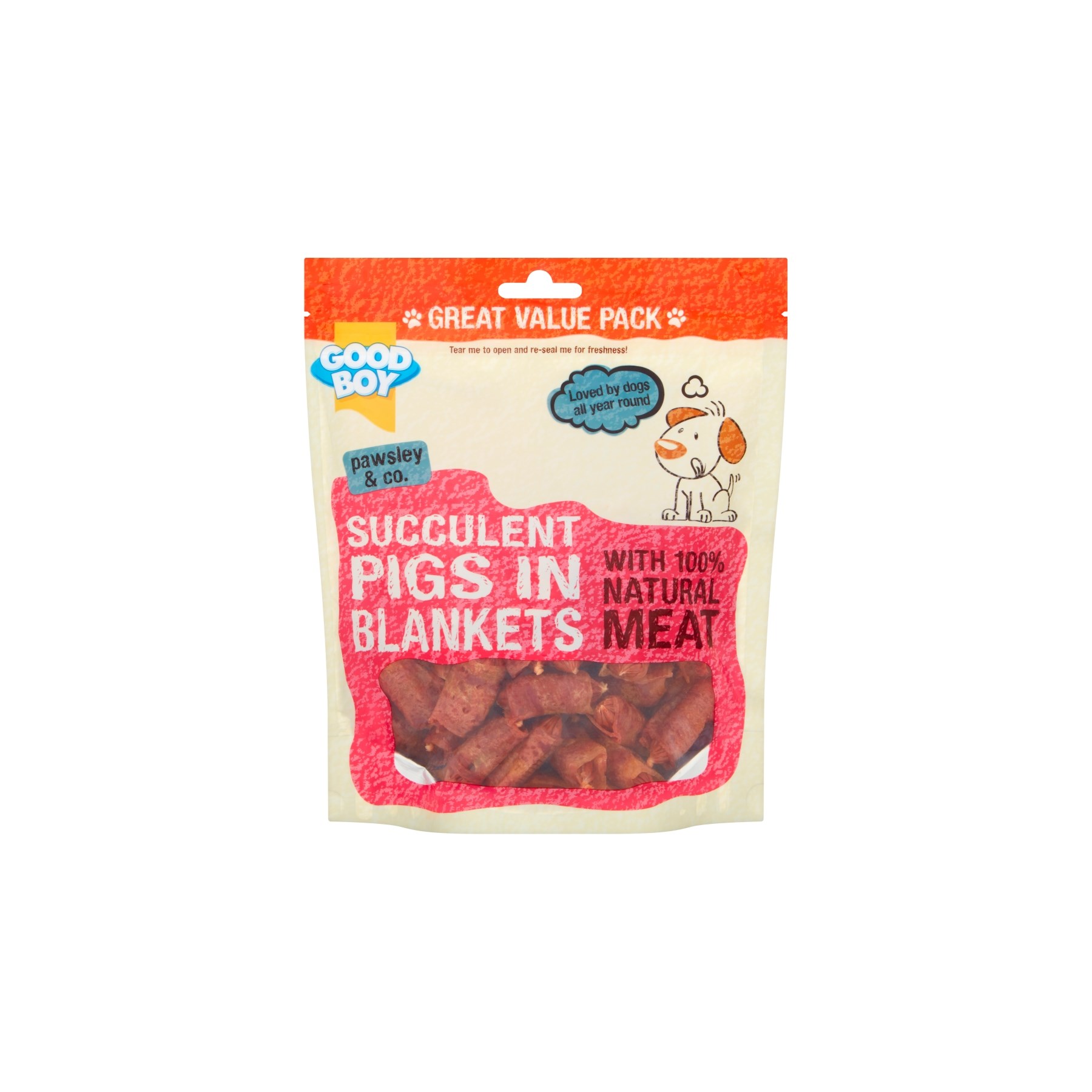 Good Boy Succulent Pigs In Blankets 320g (05778)