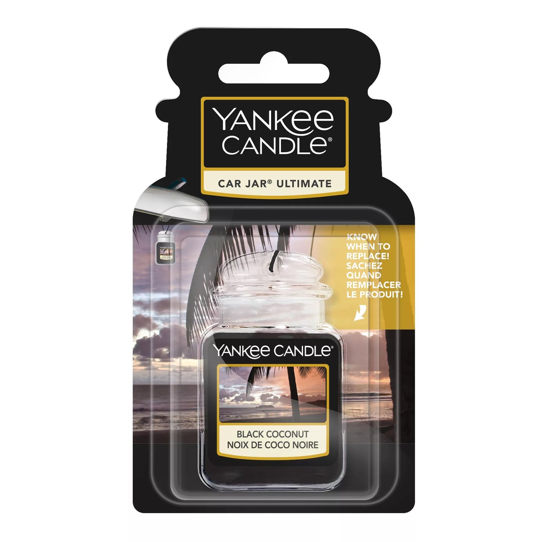 Yankee Candle Y.car Jar Ultimate Black Coconut (1295841E)